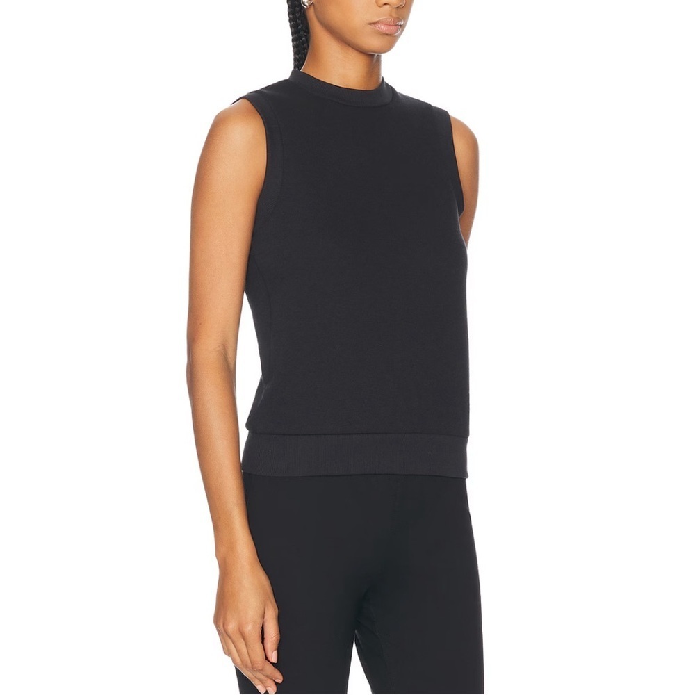 SPRWMN Black Shrunken Vest Size M
